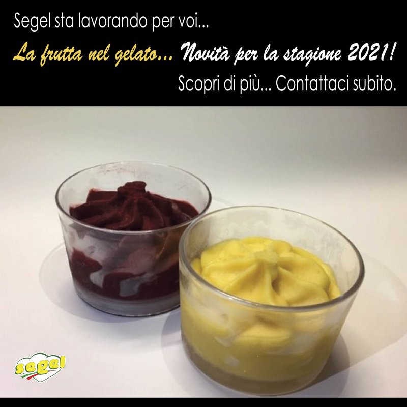 Coppe gelato Artigianale Monoporzione
